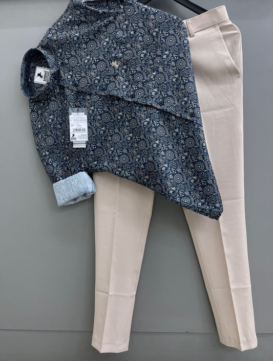 Printed Shirt with Trouser Pant (Combo)