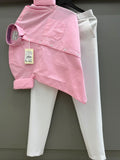 Cotton oxford shirt with formal pant