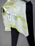 Linen printed shirt with pant