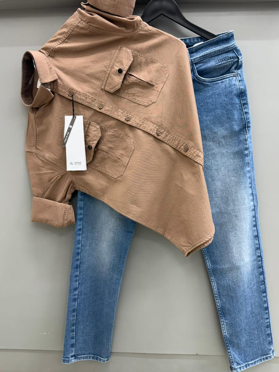 Double pocket shirt with Pant