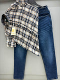 Brush cotton shirt with pant