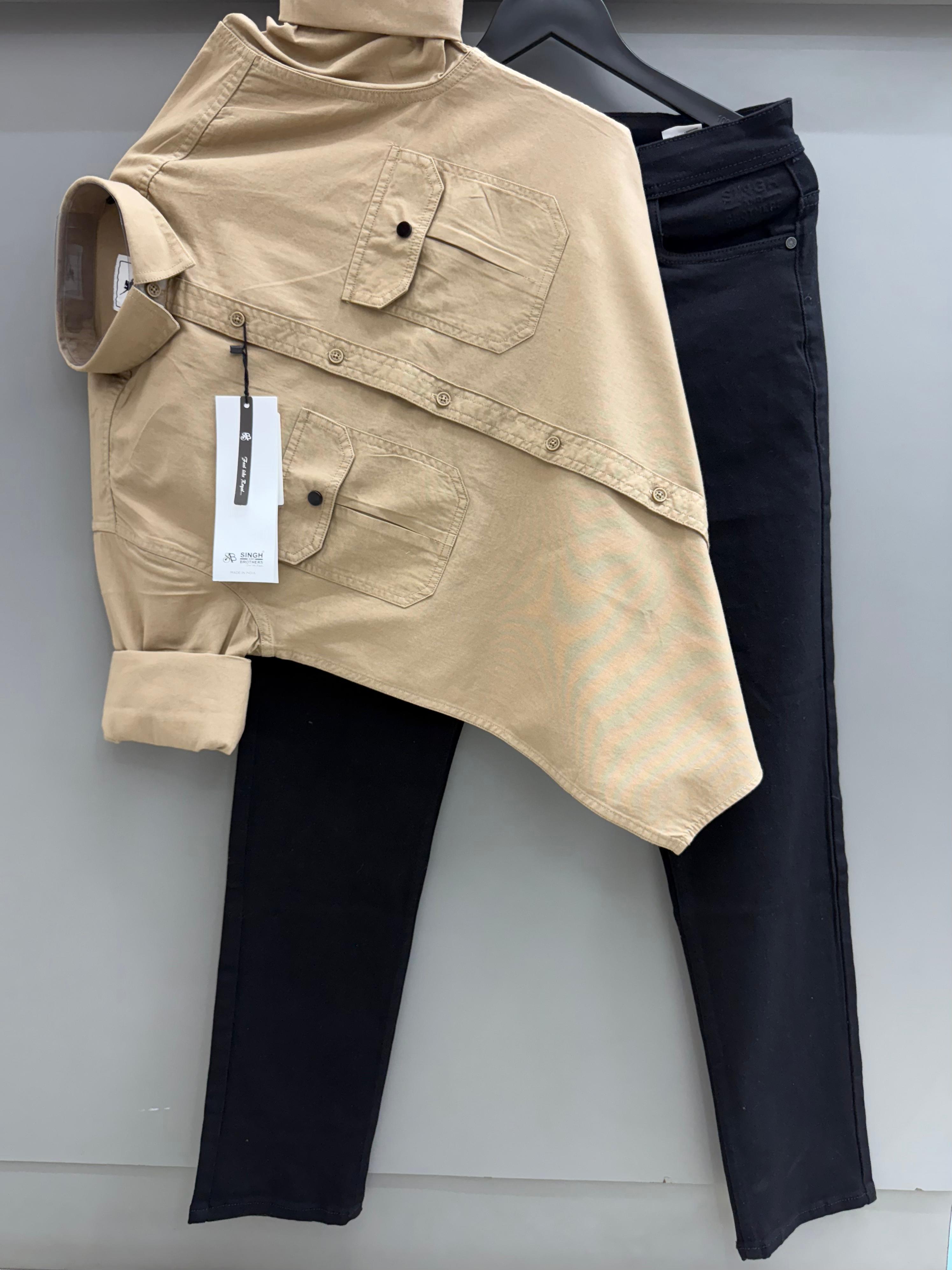 Double pocket shirt with Pant