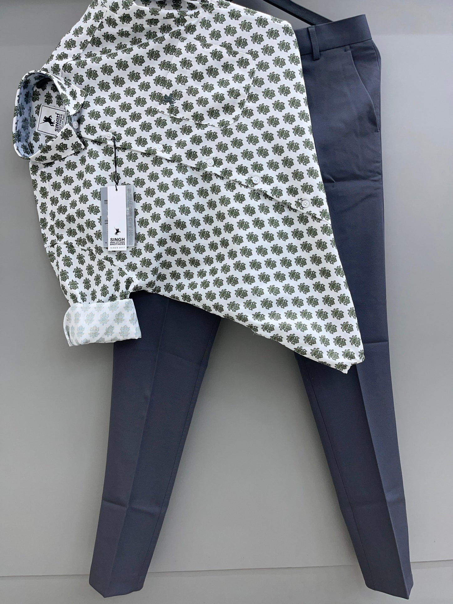 Printed Shirt with Trouser Pant (Combo)