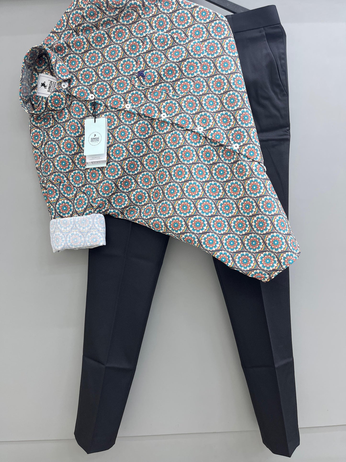 Printed Shirt with Trouser Pant (Combo)