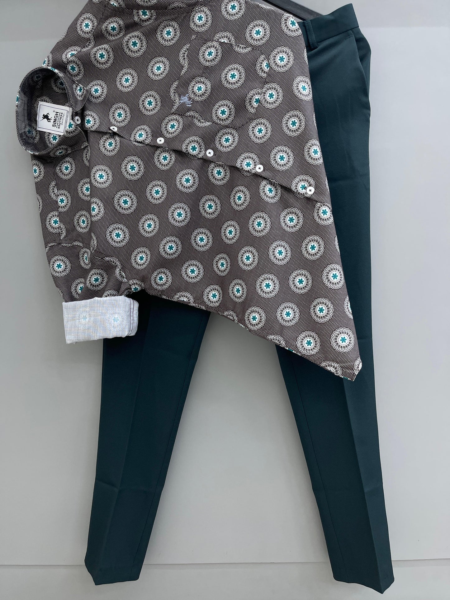 Printed Shirt with Trouser Pant (Combo)