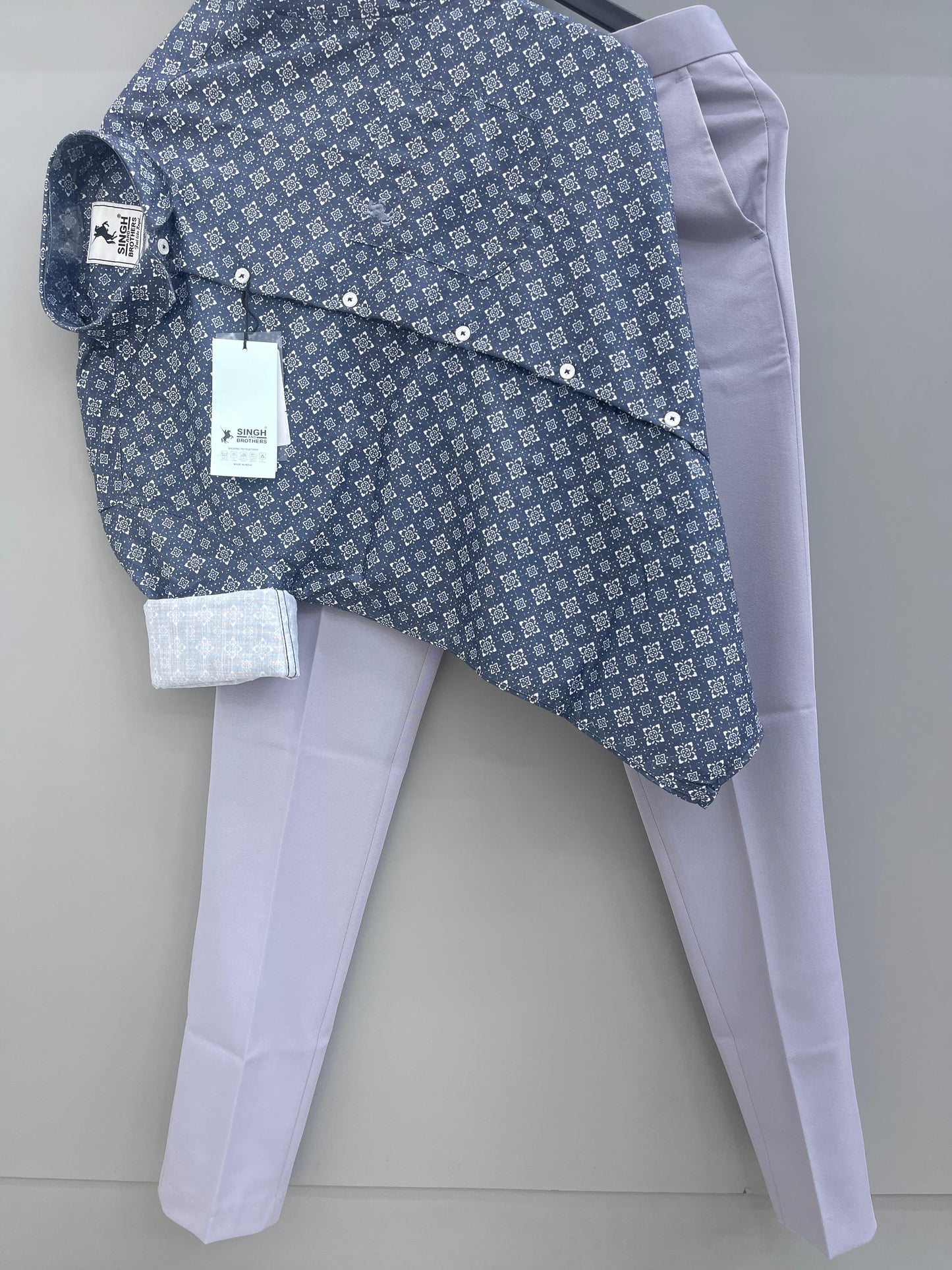 Printed Shirt with Trouser Pant (Combo)