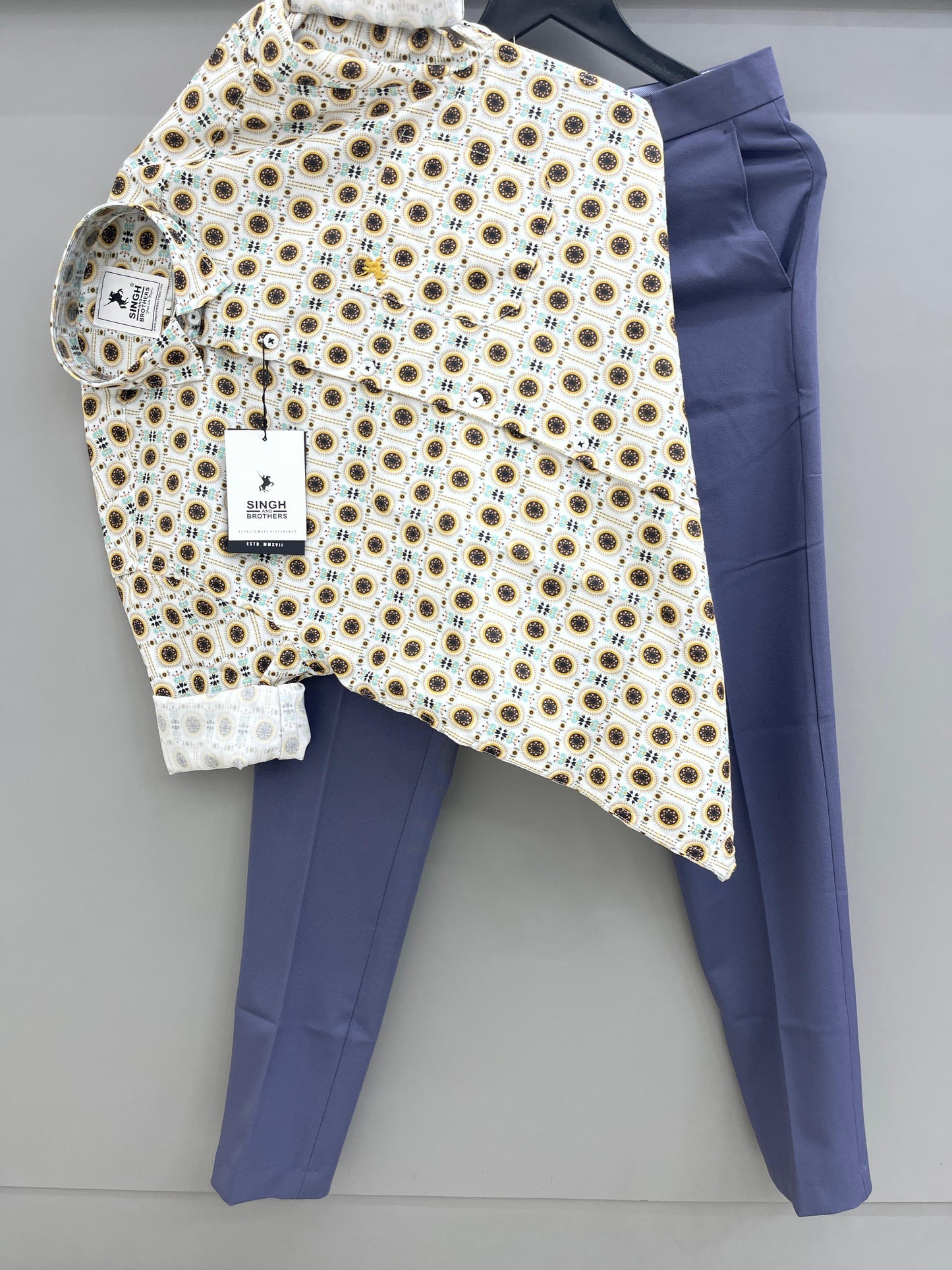 Printed Shirt with Trouser Pant (Combo)