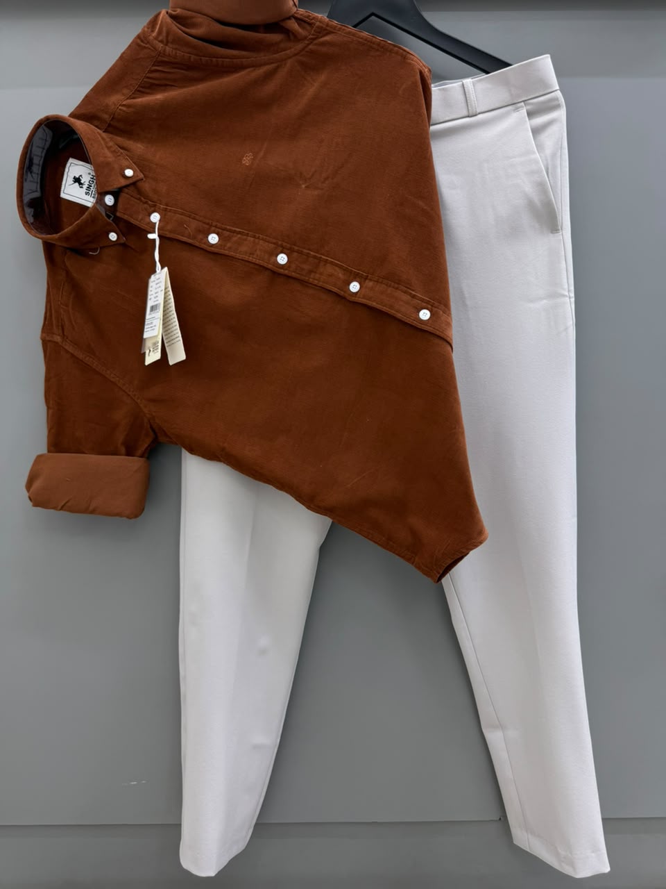 Corduroy Shirt With pant