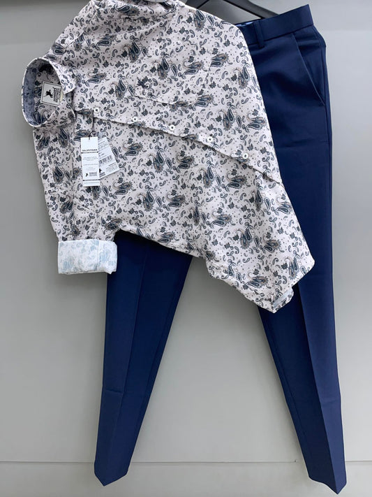 Printed Shirt with Trouser Pant (Combo)