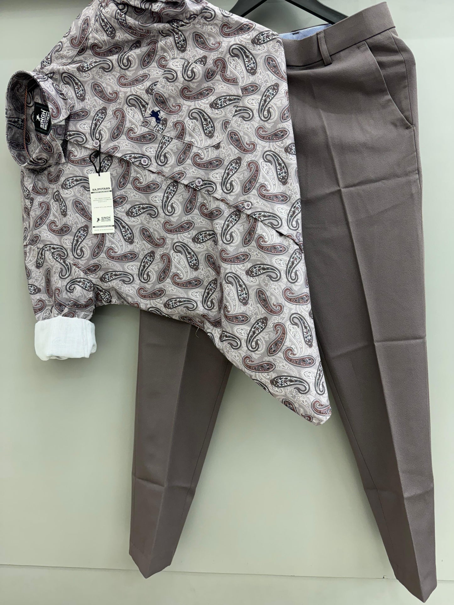 Printed Shirt with Trouser Pant (Combo)