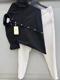 Cotton oxford shirt with formal pant