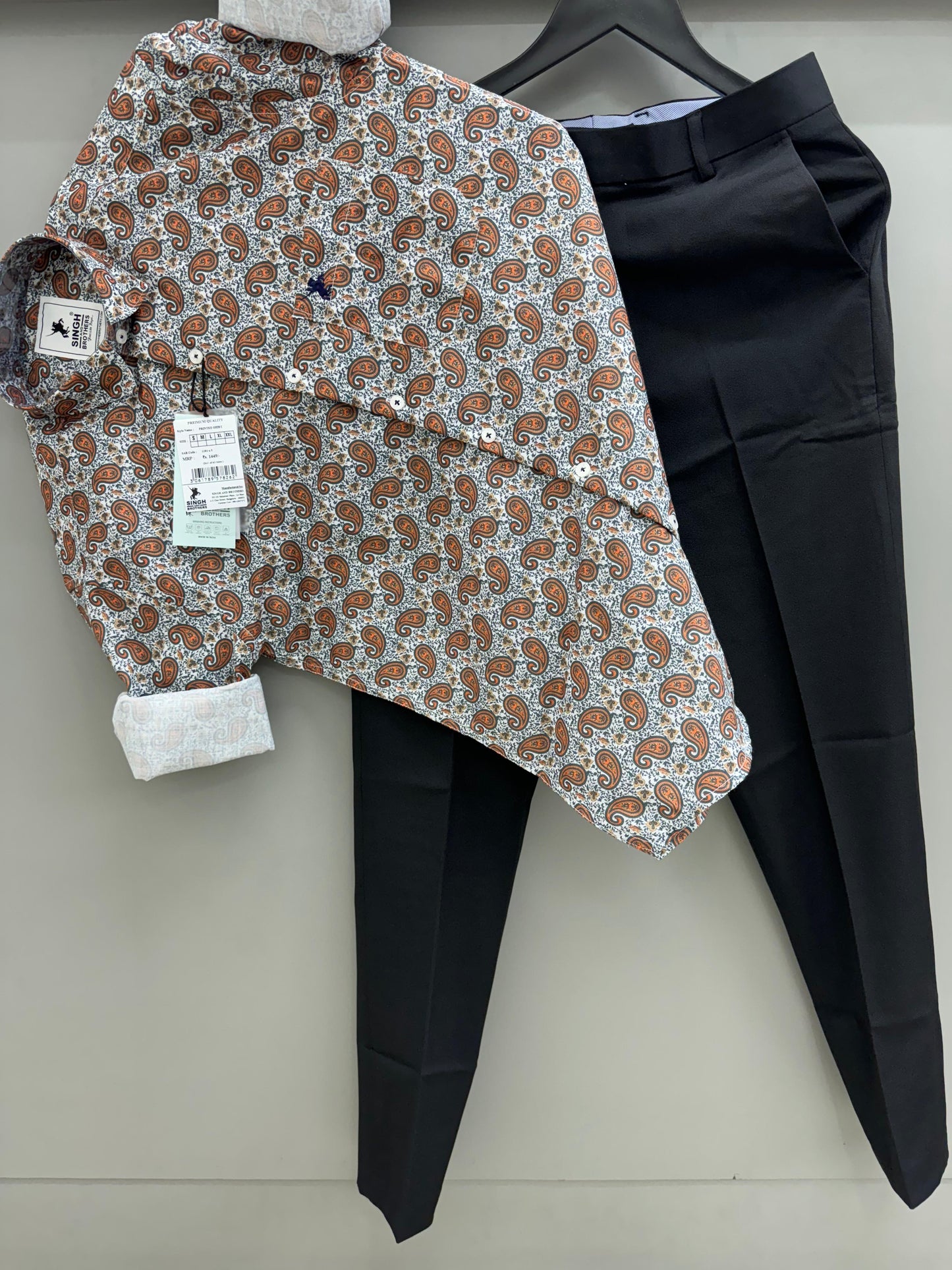 Printed Shirt with Trouser Pant (Combo)