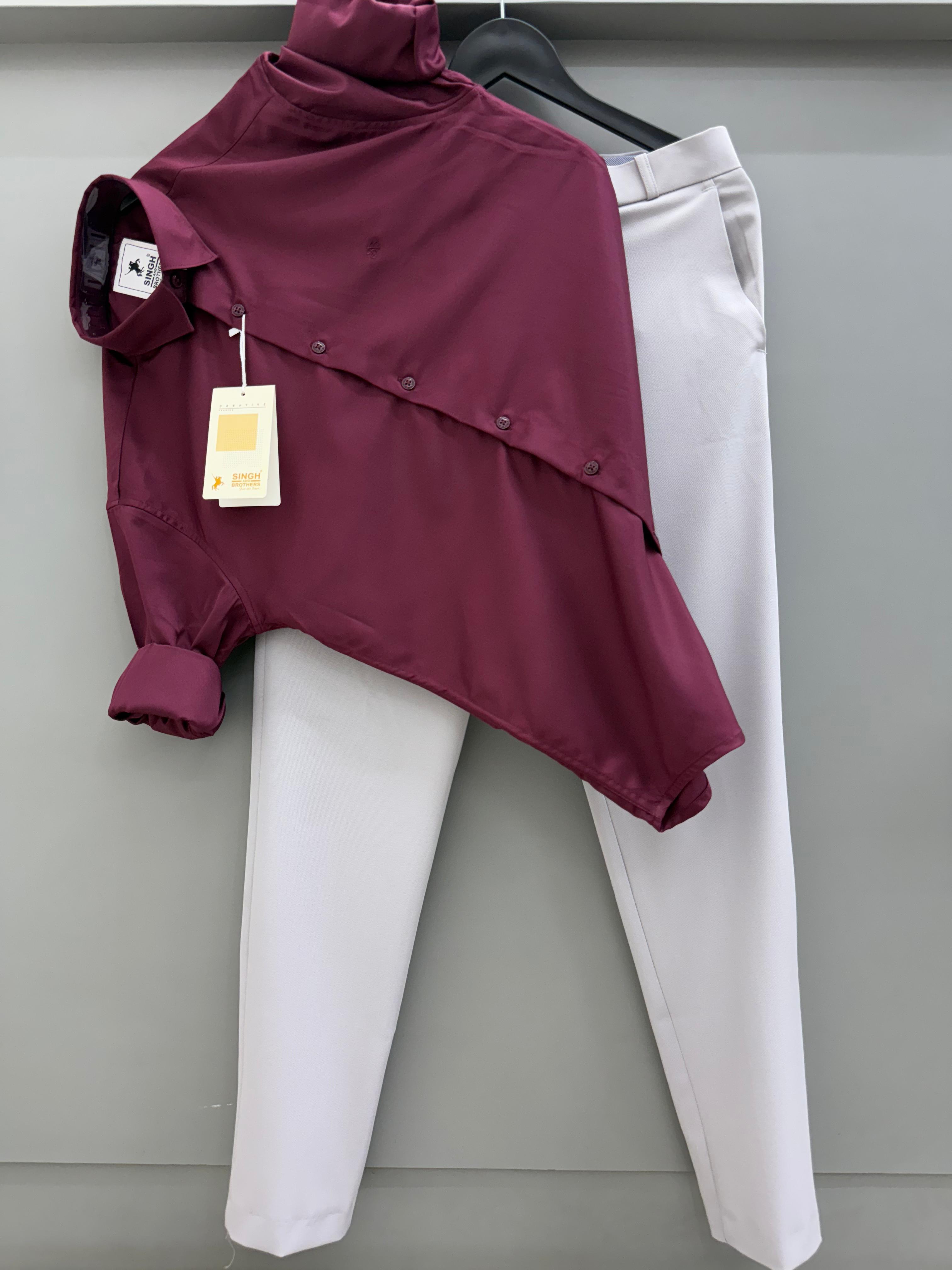 Partywear With Formal Pant