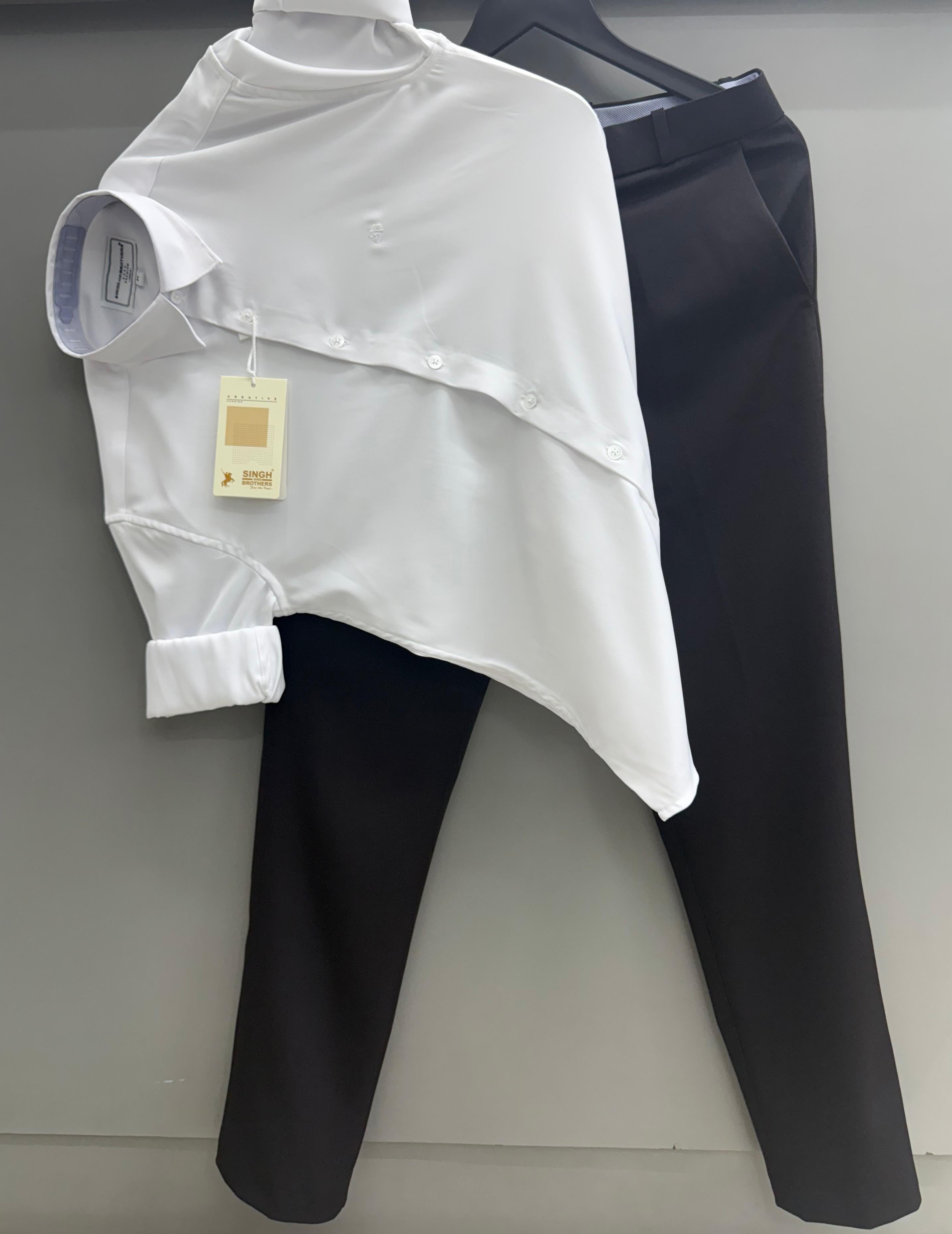 Partywear With Formal Pant