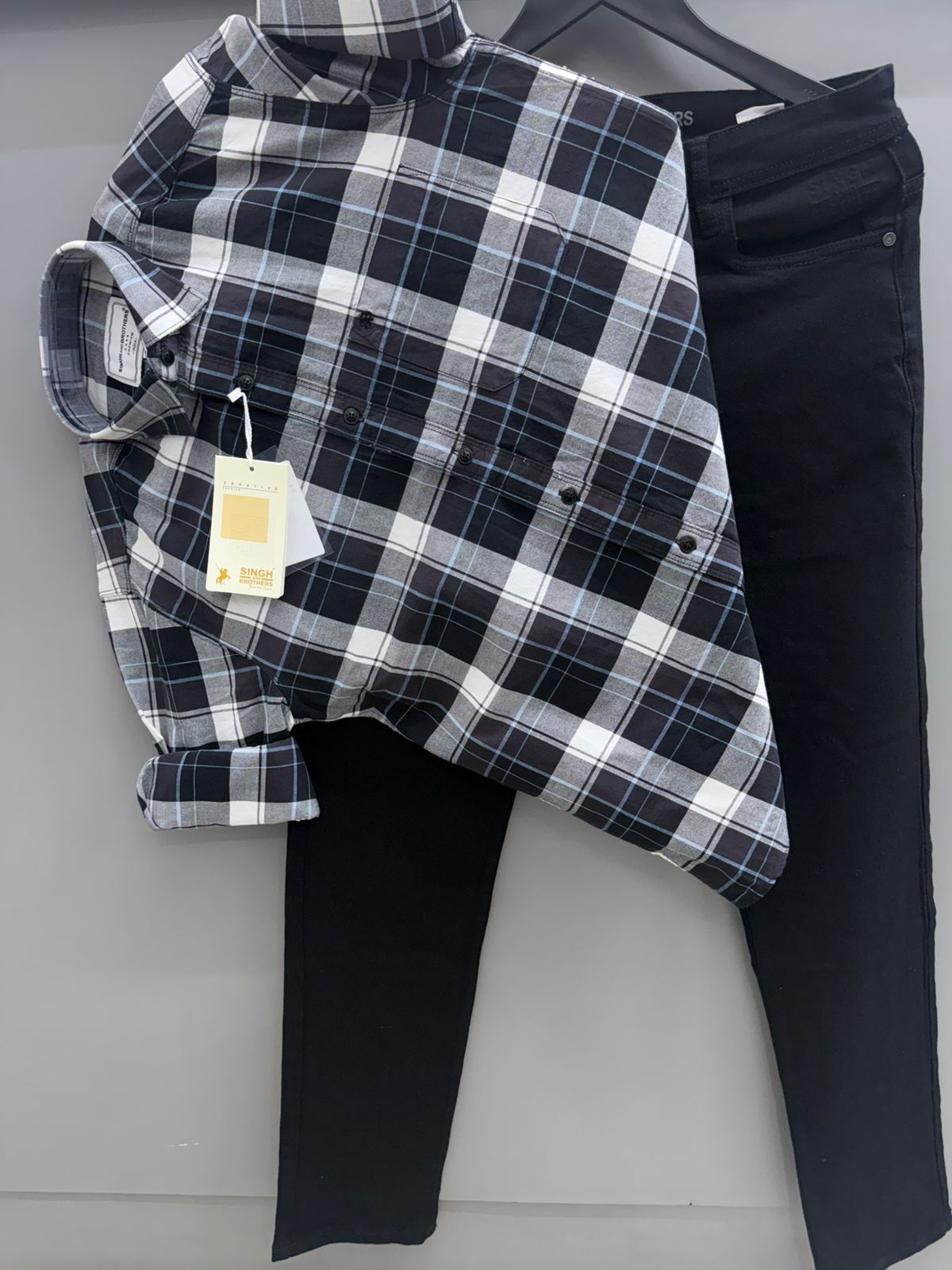 Oxford Checks shirt with Pant