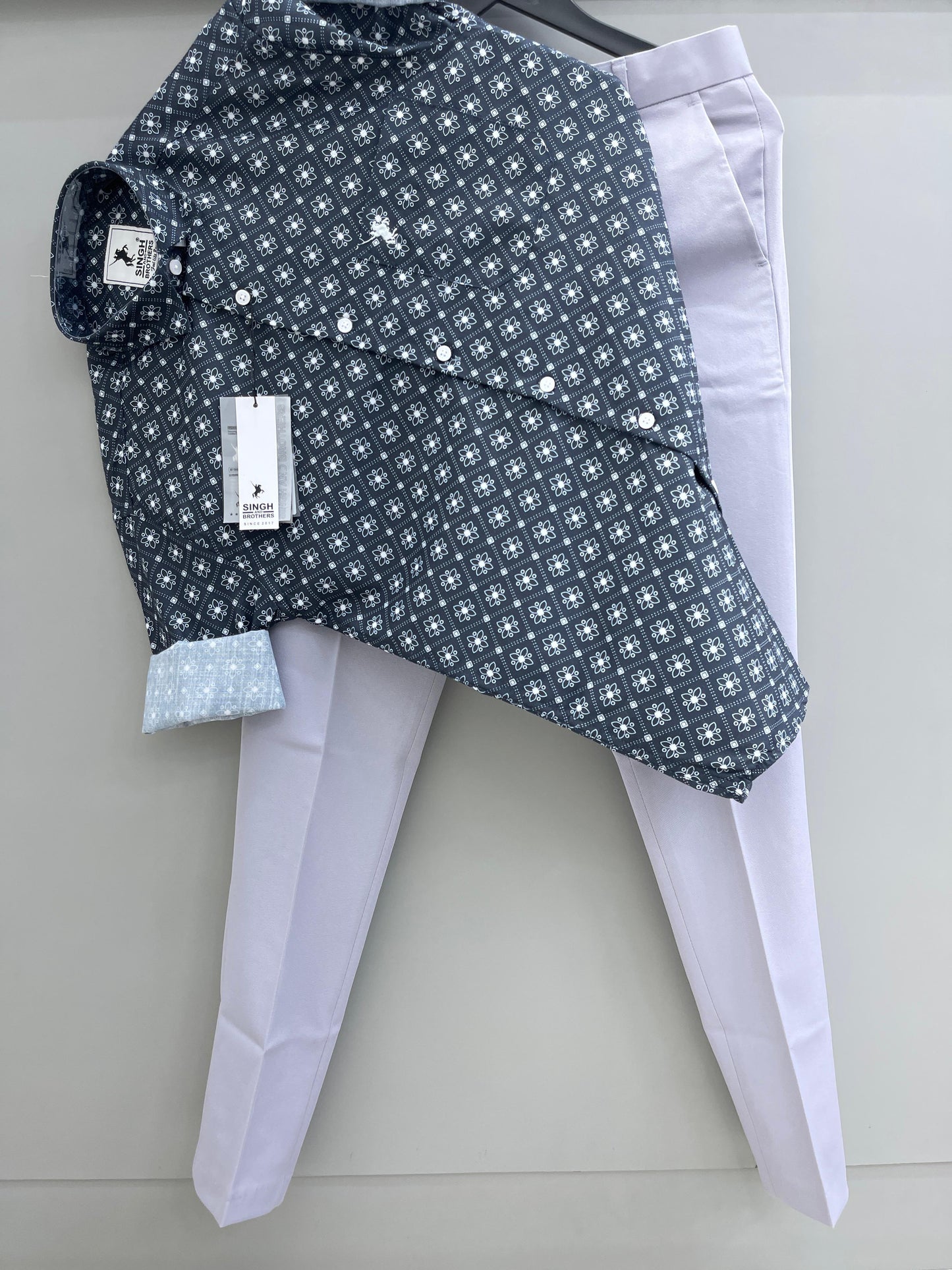 Printed Shirt with Trouser Pant (Combo)