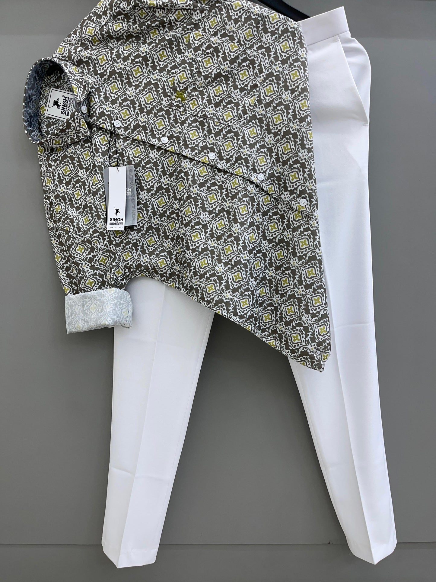 Printed Shirt with Trouser Pant (Combo)