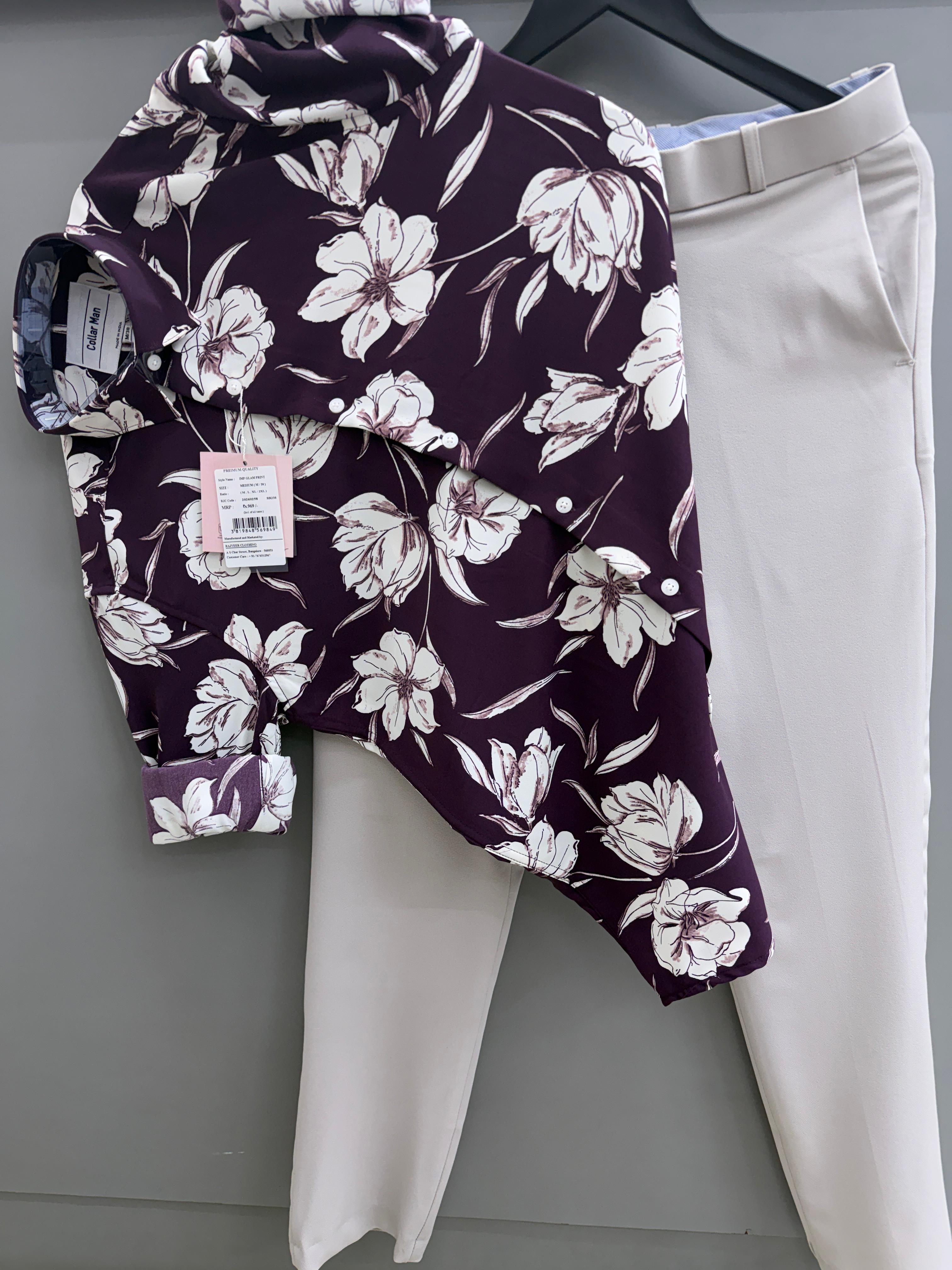 printed shirt with pant