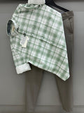 Checks shirt with pant