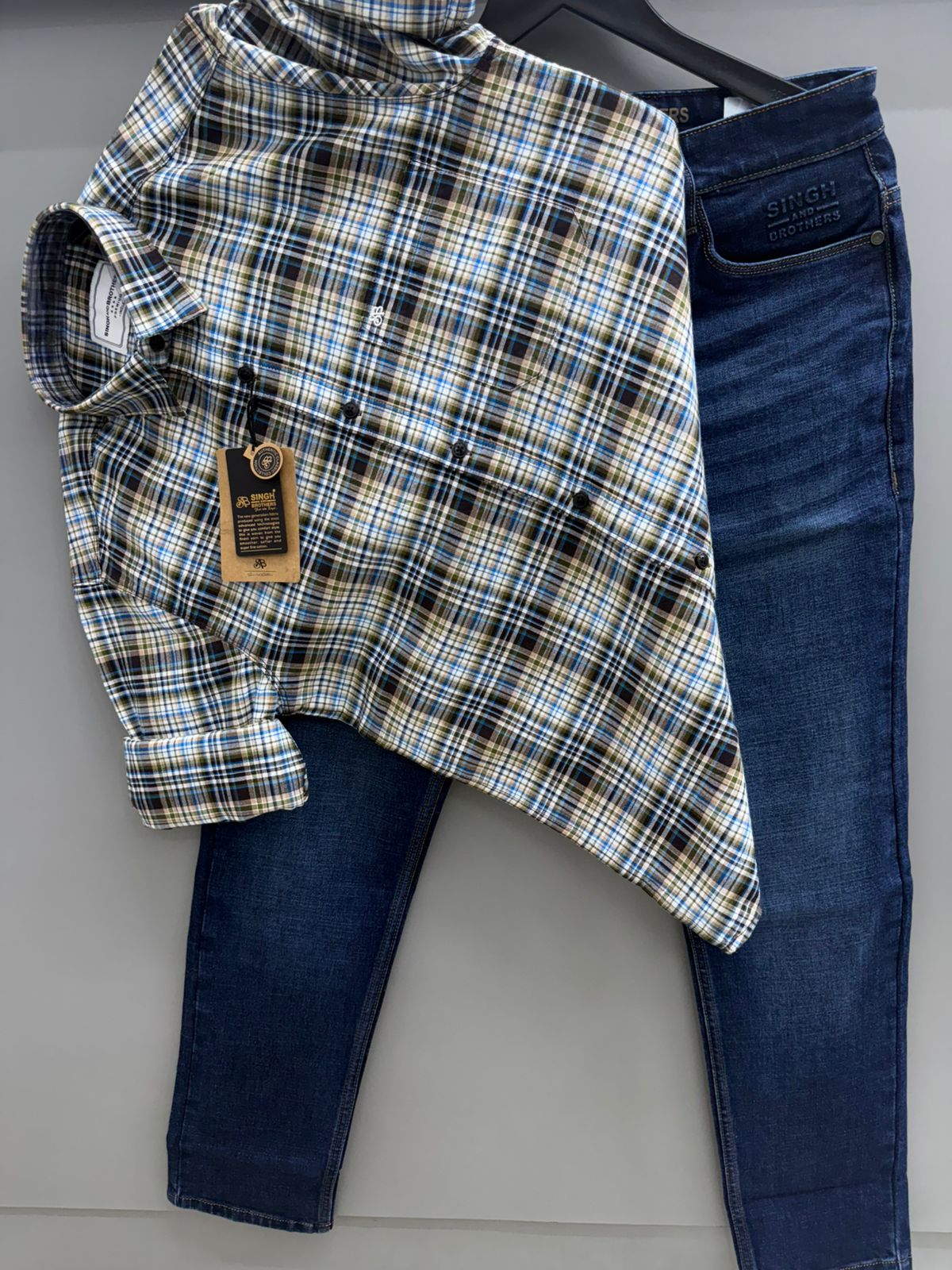 Oxford Checks shirt with Pant
