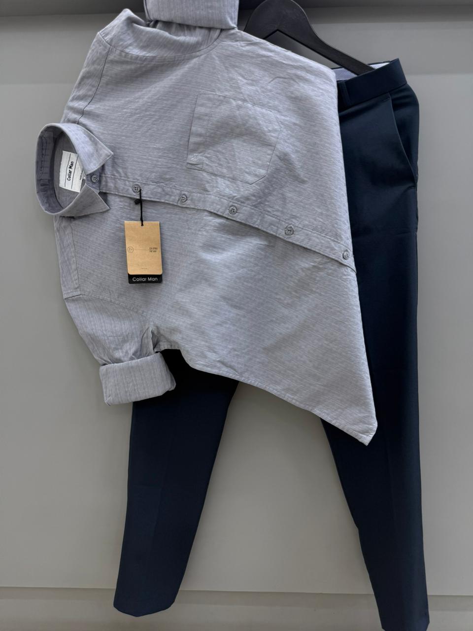 Jacquard Shirt With Trouser pant