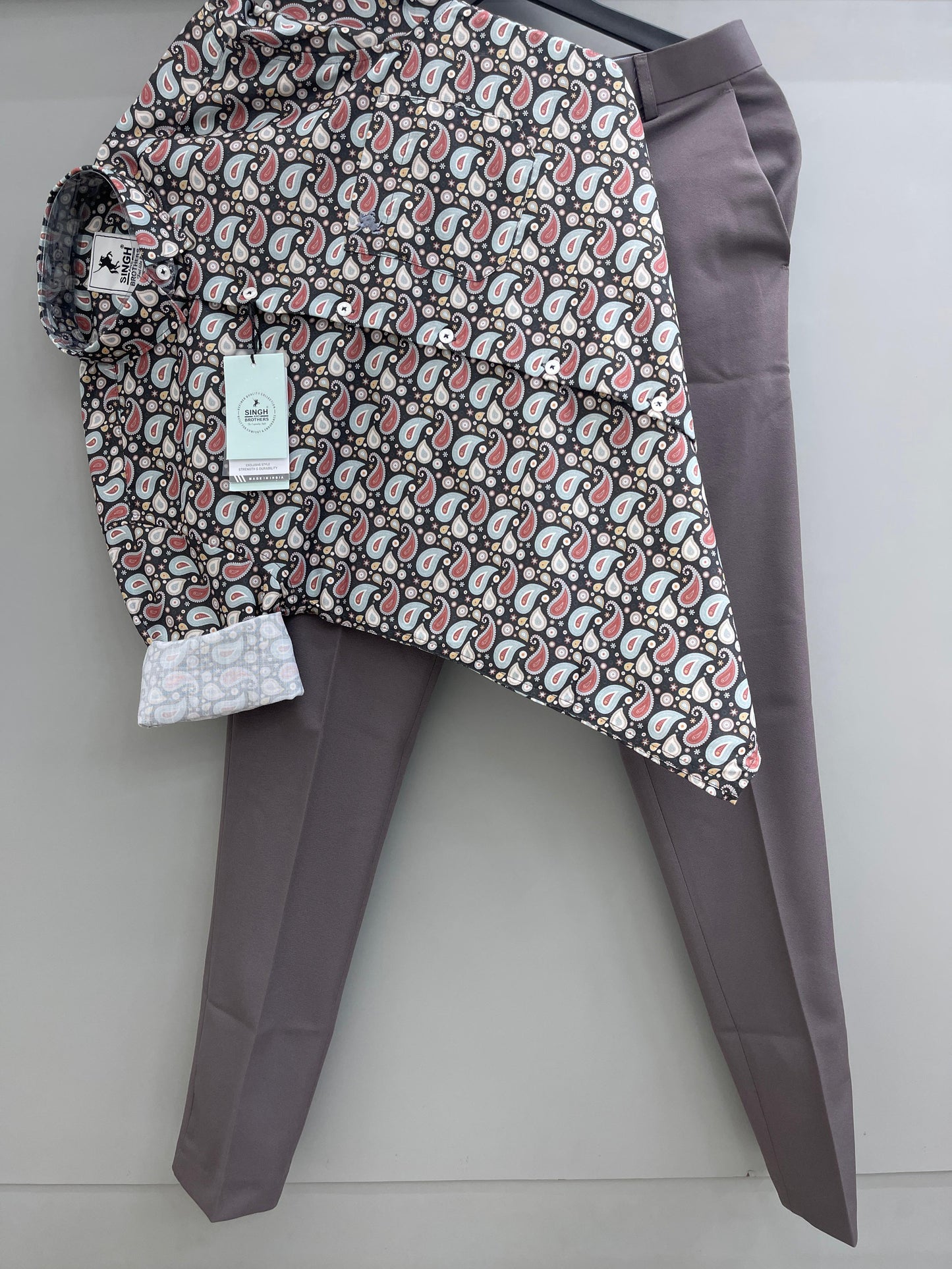 Printed Shirt with Trouser Pant (Combo)