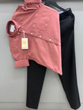 Cotton oxford shirt with formal pant