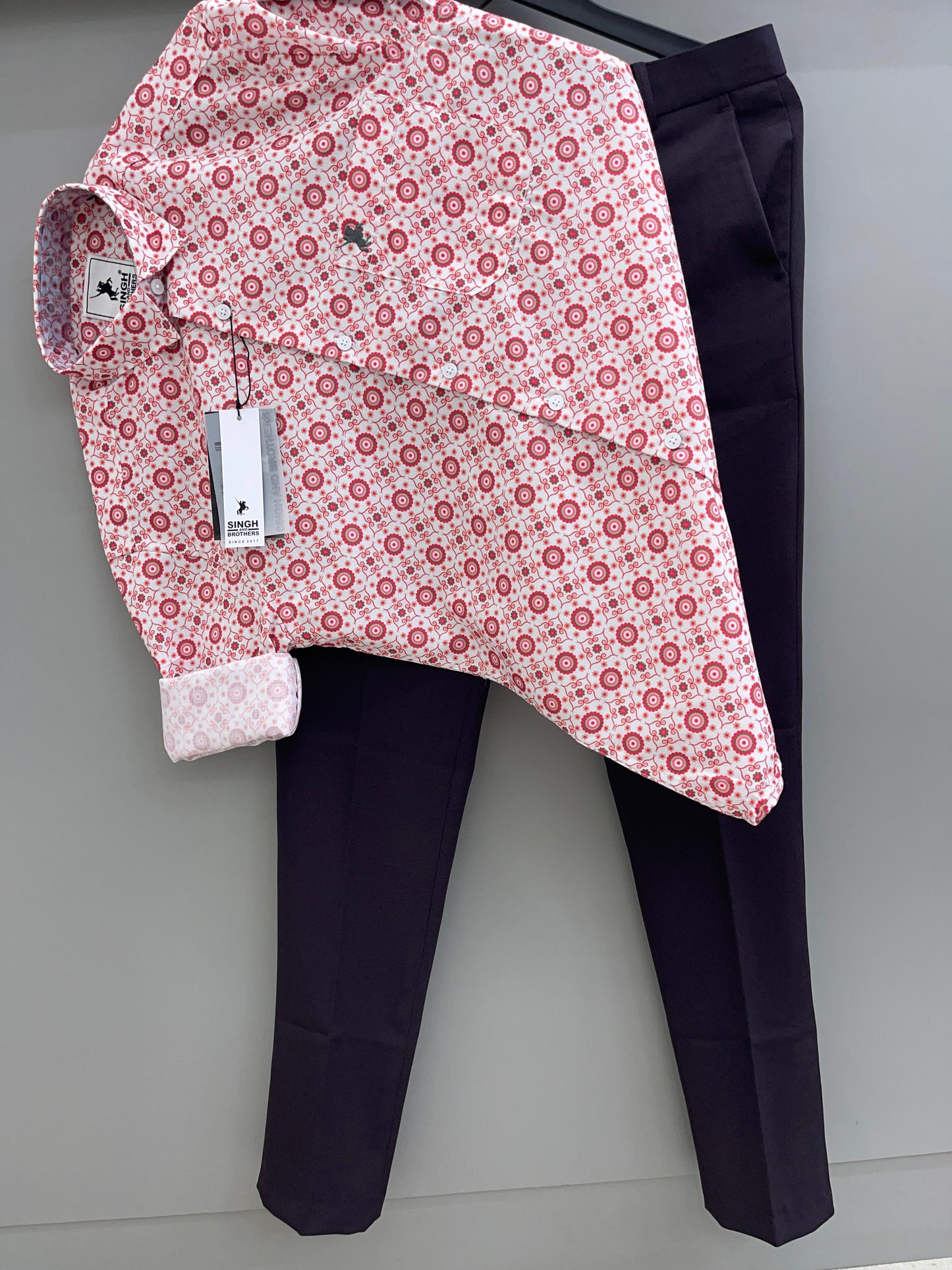 Printed Shirt with Trouser Pant (Combo)