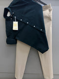 Cotton oxford shirt with formal pant