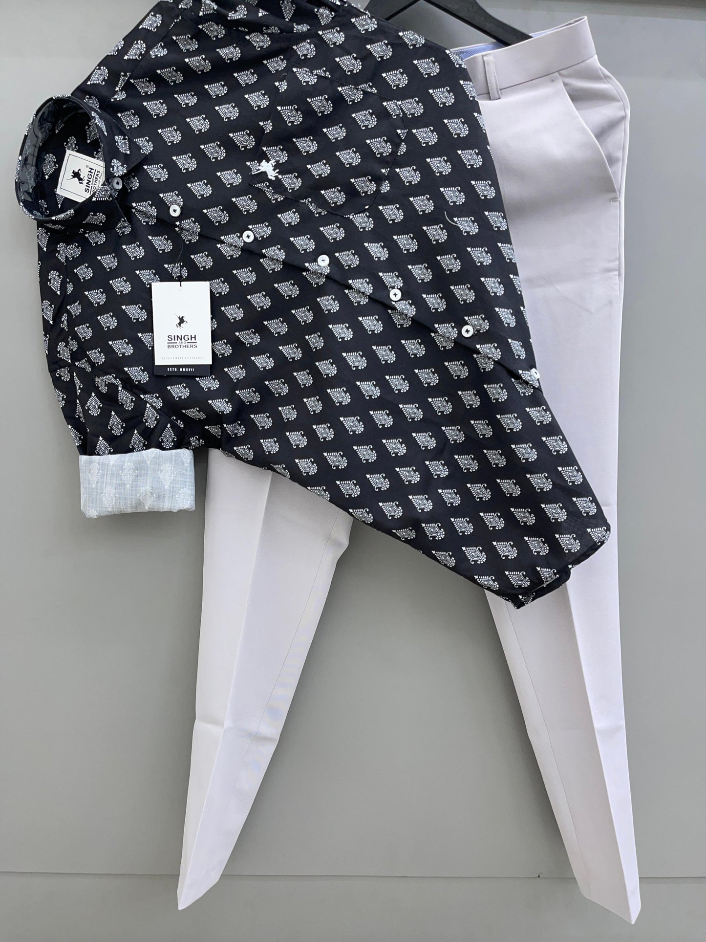 Printed Shirt with Trouser Pant (Combo)