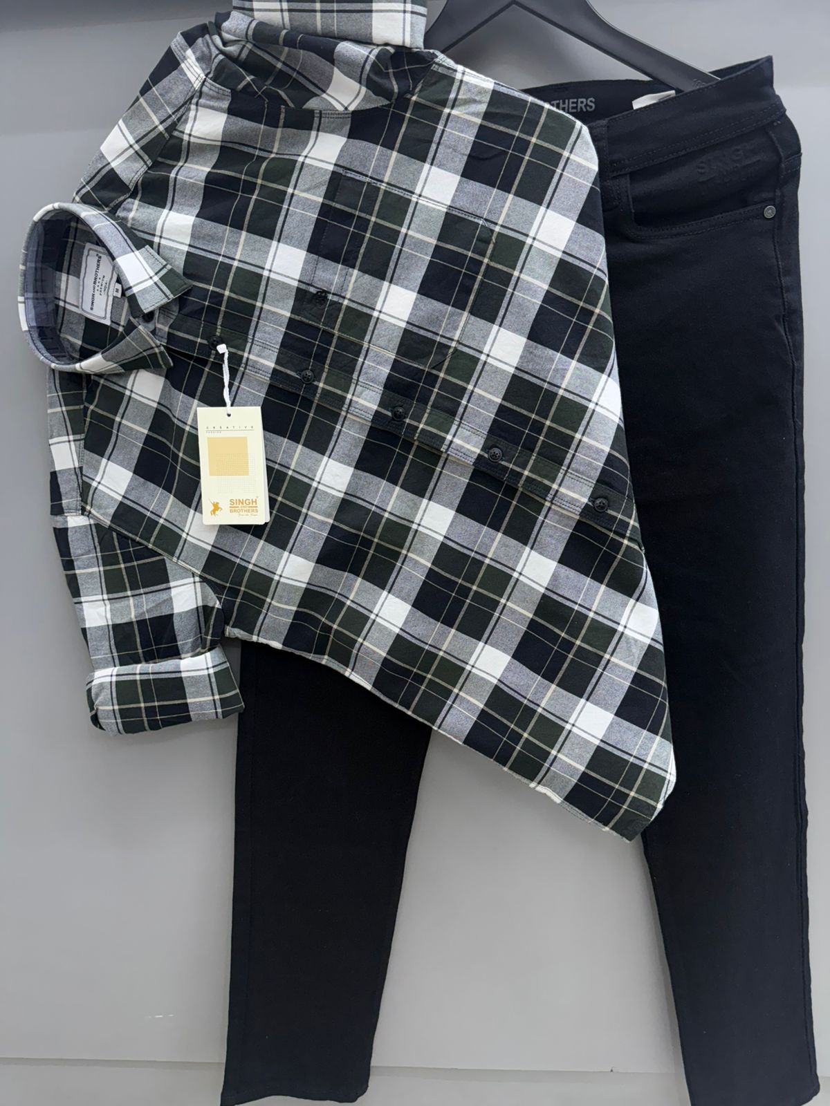 Oxford Checks shirt with Pant