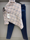Linen checks shirt with pant