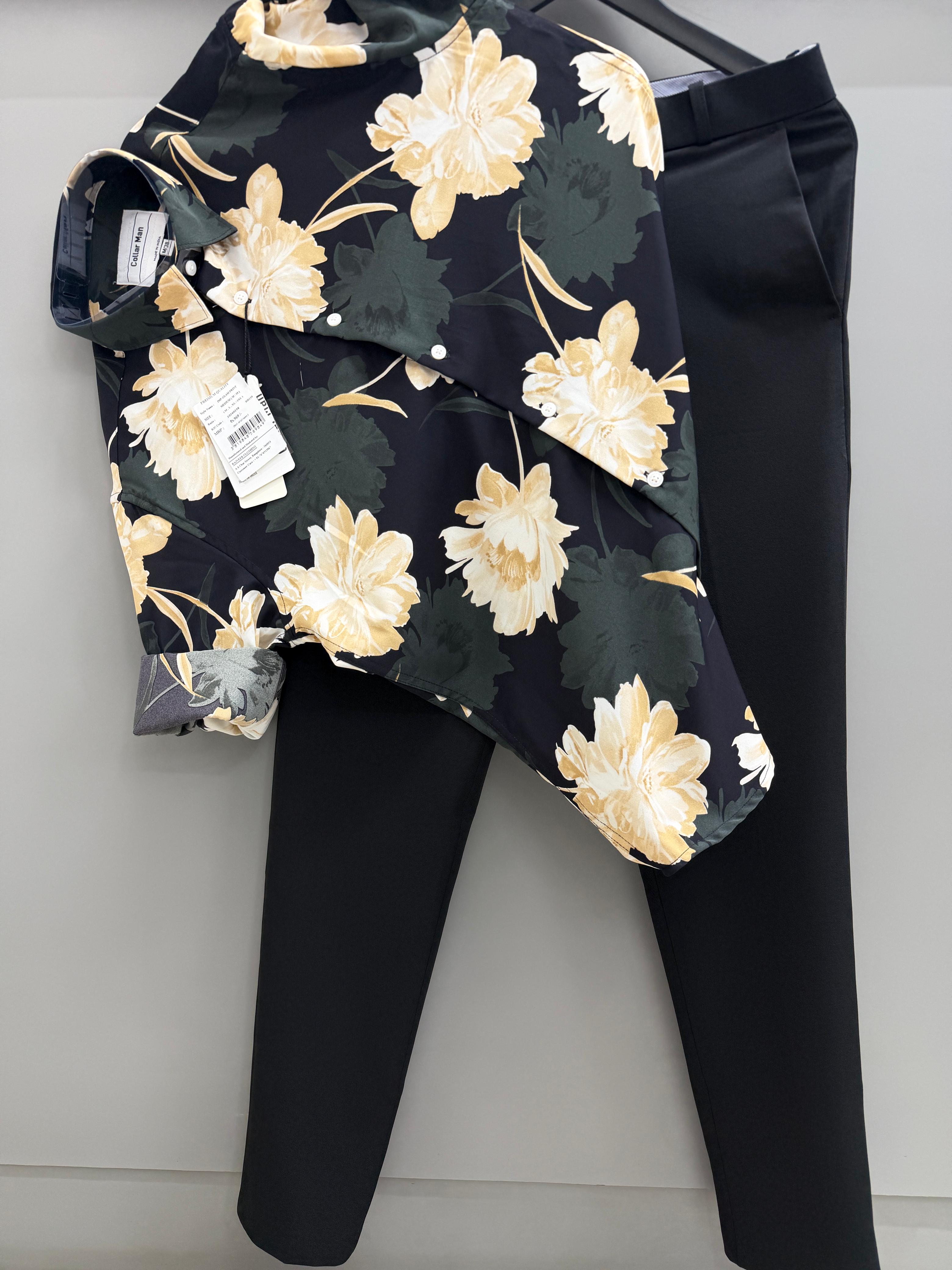 printed shirt with pant