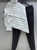 Linen strip shirt with pant