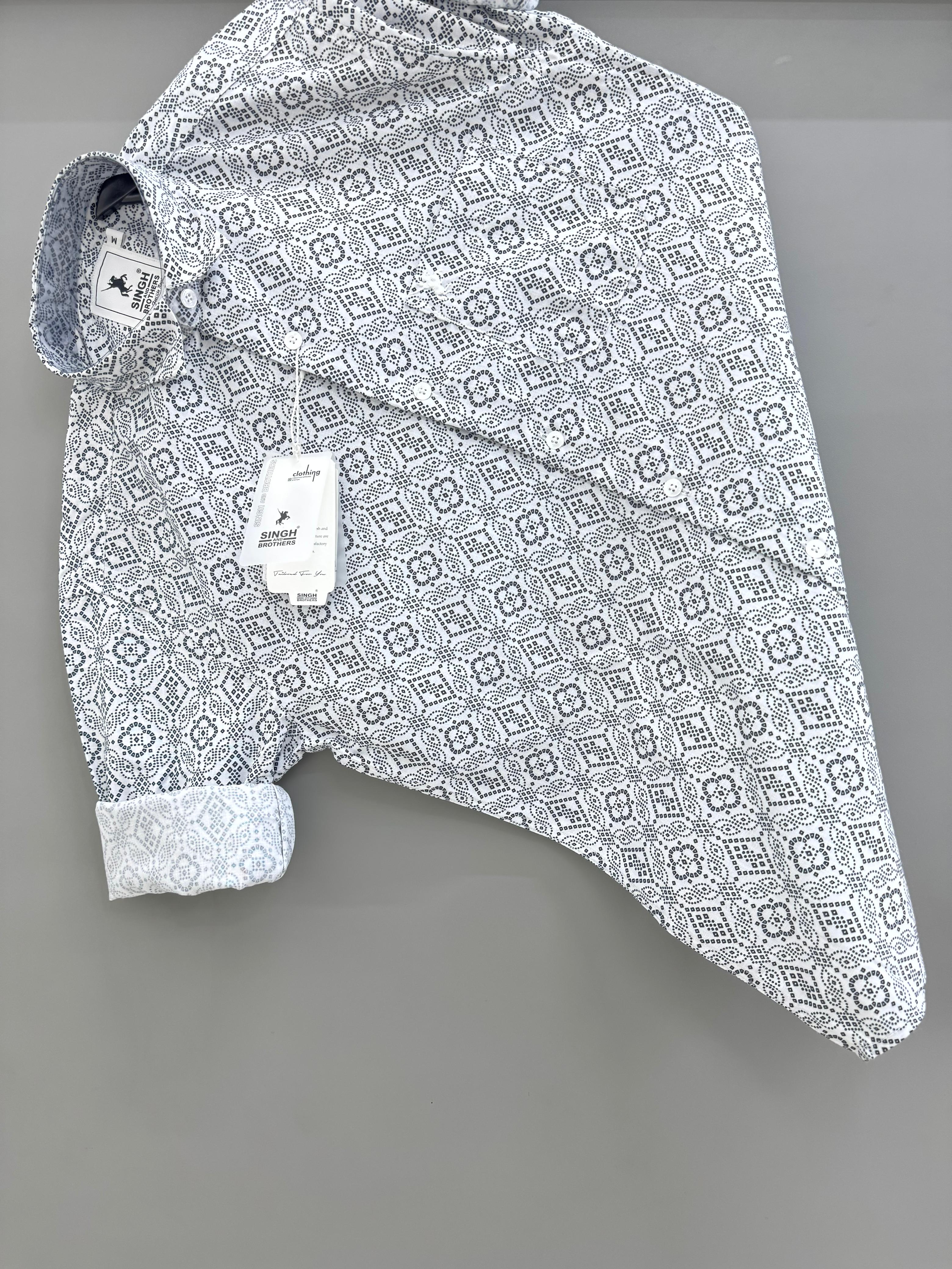 White Dot printed