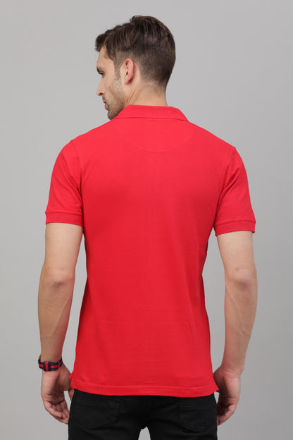 SAB Polo T-shirts (Red)