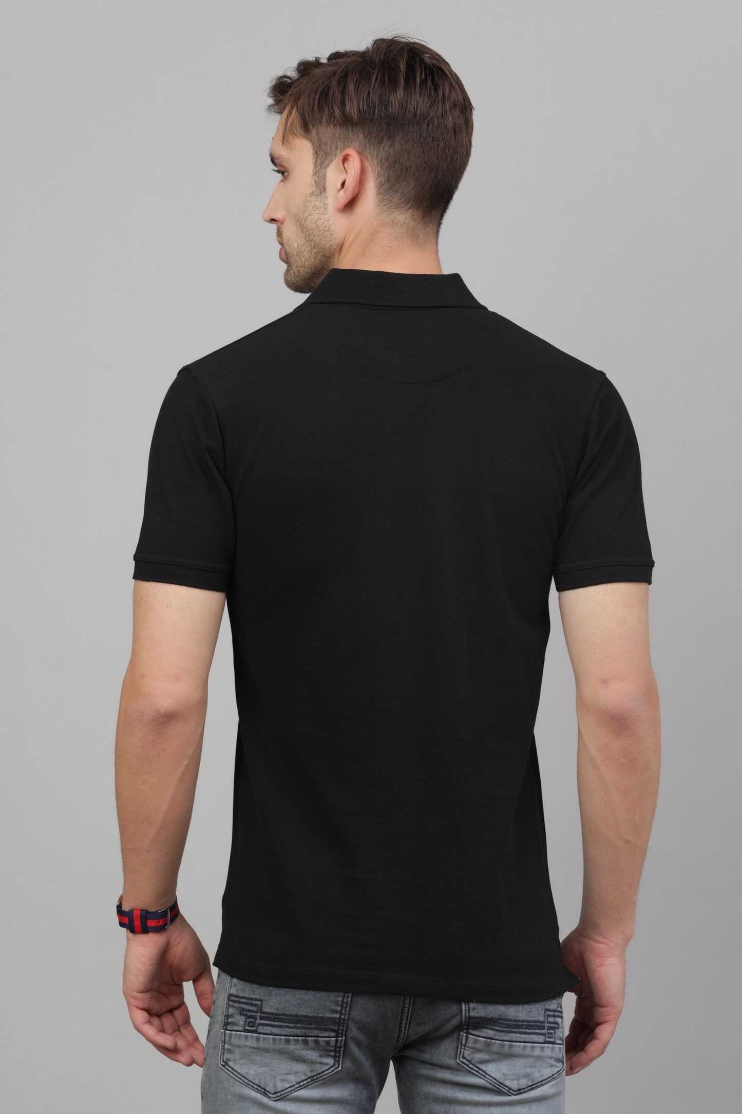 Polo T-shirt (Black)