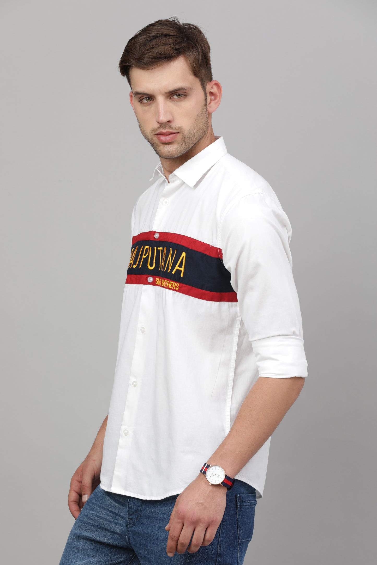 RS Plain Shirt ( White )