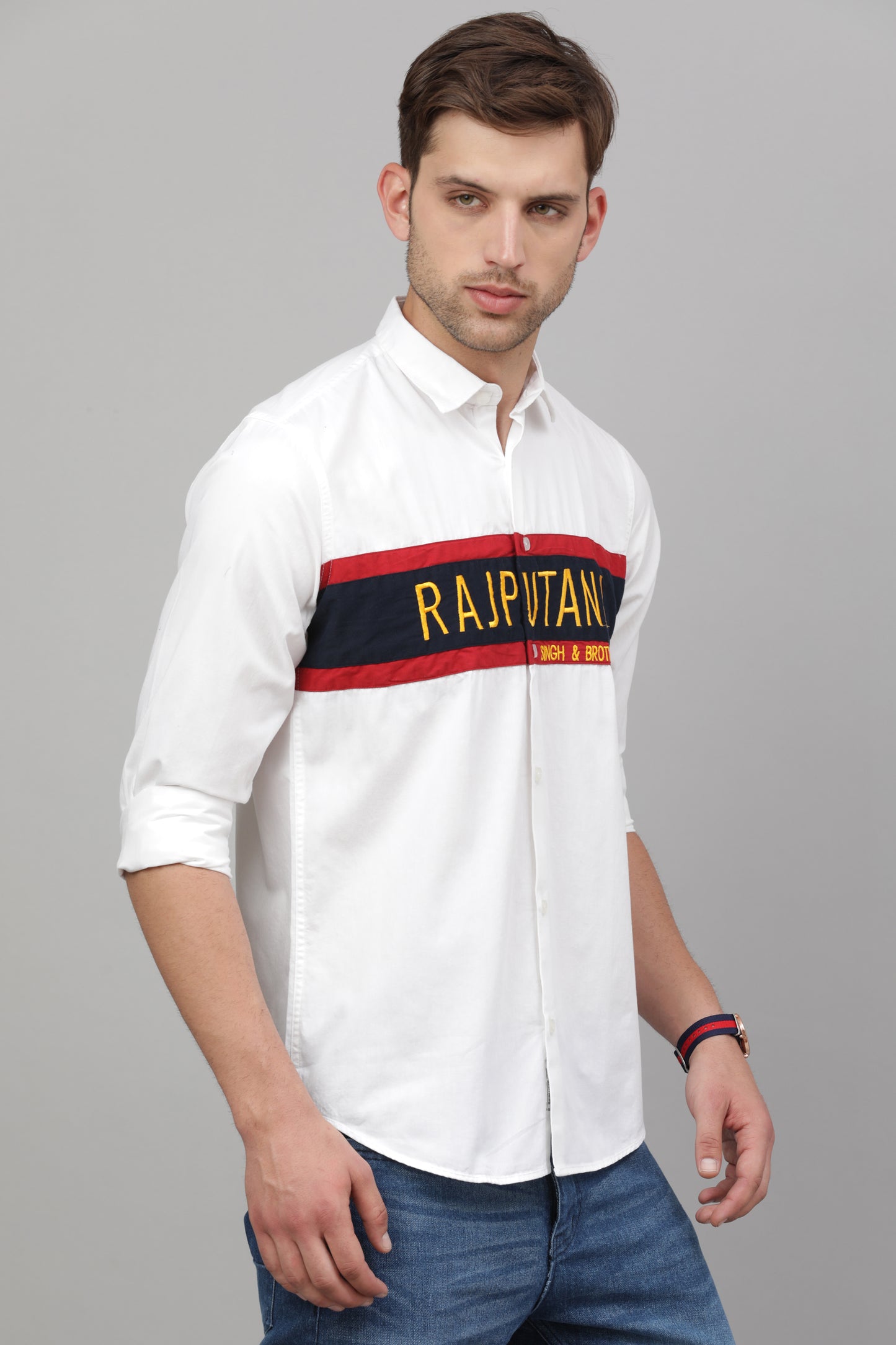 RS Plain Shirt ( White )